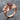 Garnet Camellia Frame Ring, rose gold finish, angled studio product photo