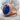 Lapis Laurel Collar Ring, rose gold finish, studio view