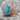 Turquoise Meander Scroll Ring, rose gold product photo
