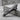 Ginkgo Relief Tie Clip Accessory, black rhodium, angled product photo