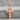 Celtic cross woven pendant, rose gold, studio product photo
