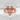 Scapula Enamel Cuirass Ring, rose gold finish product photo