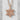 Deco Interlocking Star of David Pendant, rose gold product photo