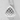 Yaki Onigiri Pendant, polished silver, product photo