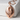 Mono no Aware Last Petal Pendant — 18K Gold Vermeil, rose gold plated finish front view