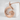 Enso Great Wave Crescent Pendant, rose gold finish, front view