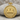 Sapere Aude Pendant, gold vermeil, product photo on textured stone