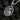 Oxidized 925 sterling silver Saint James medallion showing detailed pilgrim imagery