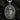Detailed 925 sterling silver St. Thomas Aquinas pendant featuring Veritas book and sunburst icon on dark coal background