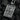 Oxidized 925 sterling silver playing card pendant with suicide king design showing intricate textures