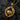 Gold vermeil Cancer zodiac pendant featuring realistic crab design on dark charcoal background