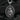 Oxidized 925 sterling silver Mary Magdalene medallion pendant showing detailed relief work and inscription