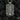 Detailed 925 sterling silver St Nicholas pendant featuring anchor and ship relief on dog tag design