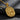 Gold vermeil Saint George pendant featuring detailed dragon slayer relief on textured background for religious jewelry lovers