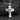 Front view of 925 sterling silver Jesus cross pendant featuring detailed face of Christ and INRI banner on textured wood background