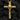 Front view of handcrafted silver skull cross pendant with rough timber texture and gothic design