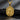 14K gold vermeil Saint Mary pendant featuring Virgin Mary and Jesus relief on textured background
