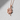 Four-leaf clover pendant, rose gold, product photo