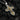 Close-up of the handcrafted sterling silver Orthodox cross pendant showcasing the sacred iconography and memento mori base