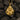 Angled view of handcrafted silver Pharaoh pendant showing oxidized finish and depth of the headdress design