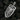 Back view of silver St Michael pendant engraved with Archangel St Michael Protect Us text and cross