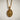 Frontal view of the oxidized silver Saint Sebastian pendant emphasizing the sculptural patron saint and chain.