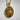 Oxidized silver Saint Ursula pendant worn on a chain showcasing the elegant oval Christian medallion craftsmanship