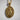 Detailed front view of the St Thomas Aquinas pendant highlighting the intricate religious metalwork