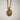 Close-up of oval Saint Joseph pendant capturing intricate religious iconography and premium metal craftsmanship