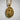 Detailed close-up of the Catholic Archangel Saint Uriel pendant showcasing intricate wings and holy flame
