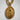 Detailed close-up of the handcrafted Saint Veronica pendant showing divine facial features and textures