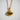 Scallop Shell Pendant, gold vermeil, front view in direct sunlight