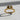 Baby feet ring, gold vermeil, front view in sunlight