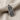 Two Headed Queen of Spades Pendant, oxidized silver, angled three-quarter view