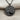 Moon and Stars Medallion Pendant, black rhodium, product photo on linen fabric