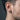 Side profile of male model wearing the majestic gold lion stud earring displaying scale and comfortable daily fit