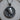 Oxidized 925 sterling silver Nefertiti medallion pendant showcasing detailed profile design