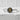 Angled close-up of the Japanese moon ring highlighting the raised 14K gold vermeil Tsuki character on dark background.