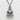 Great Buddha Pendant, oxidized, front view