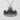 Byodoin Phoenix Hall Pendant, oxidized silver finish, front view