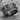 Audi Vide Tace Masonic Ring, oxidized silver product photo on stone