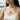 Persephone Split Pomegranate Pendant, two-tone finish, worn on model neck