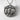 Close-up of handcrafted Triple Goddess pendant showcasing Maiden Mother Crone faces and oxidized silver finish.