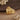 Buddha Head Ring, gold vermeil, product photo on warm background
