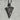 Pizza Slice Pendant, oxidized silver, front product view