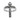 Silver crucifix ring with detailed Jesus figure and INRI plaque, shown front-on against a textured white surface.