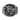 Oxidized 925 sterling silver ring featuring a detailed howling wolf profile with textured background