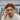 Horned Oni Mask Ring, oxidized silver, worn on model's hand