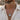 Model wearing the oxidized silver Gemini zodiac constellation necklace with dainty cable chain on casual outfit