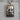 Elderly Face Dog Tag Pendant, oxidized finish product photo